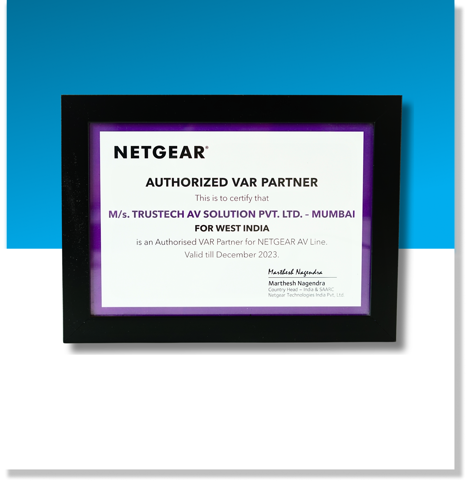 Netgear Authorized VAR Partner