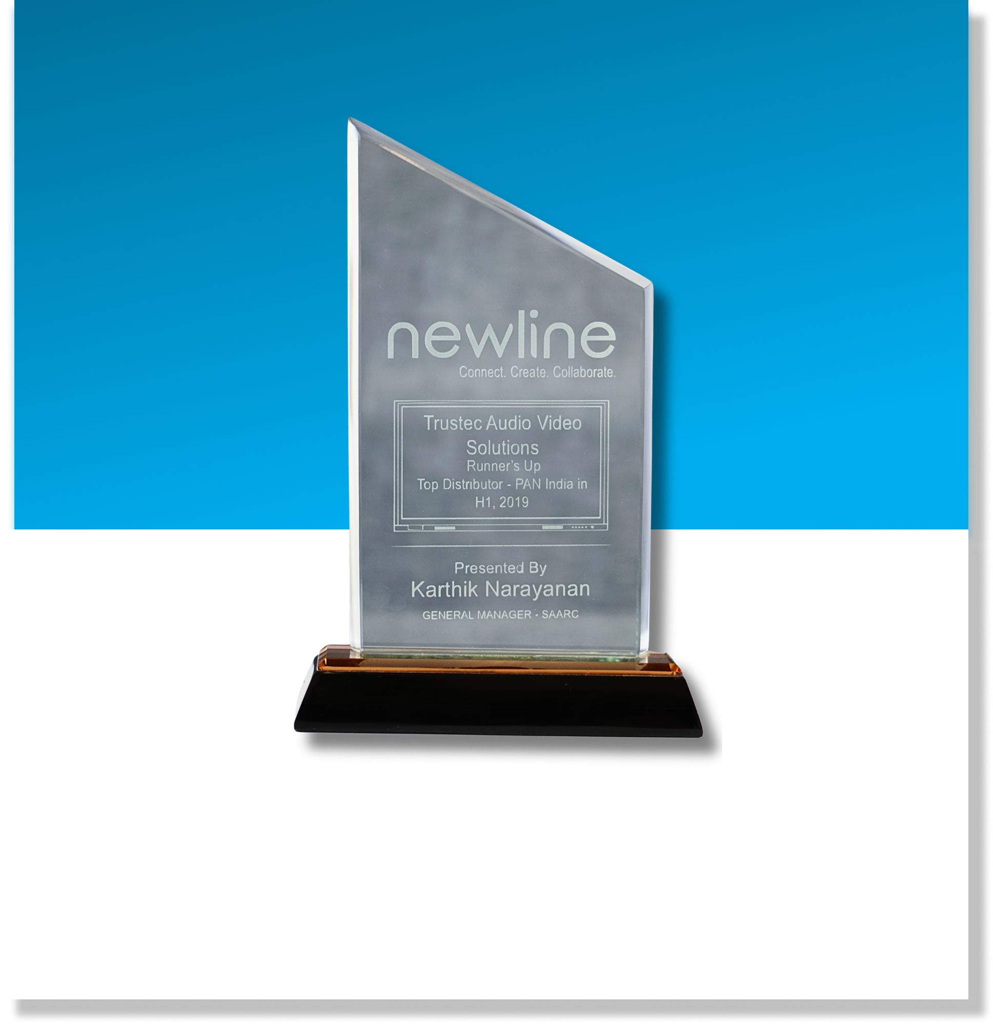 Runner's Up - Top Distributor, Newline